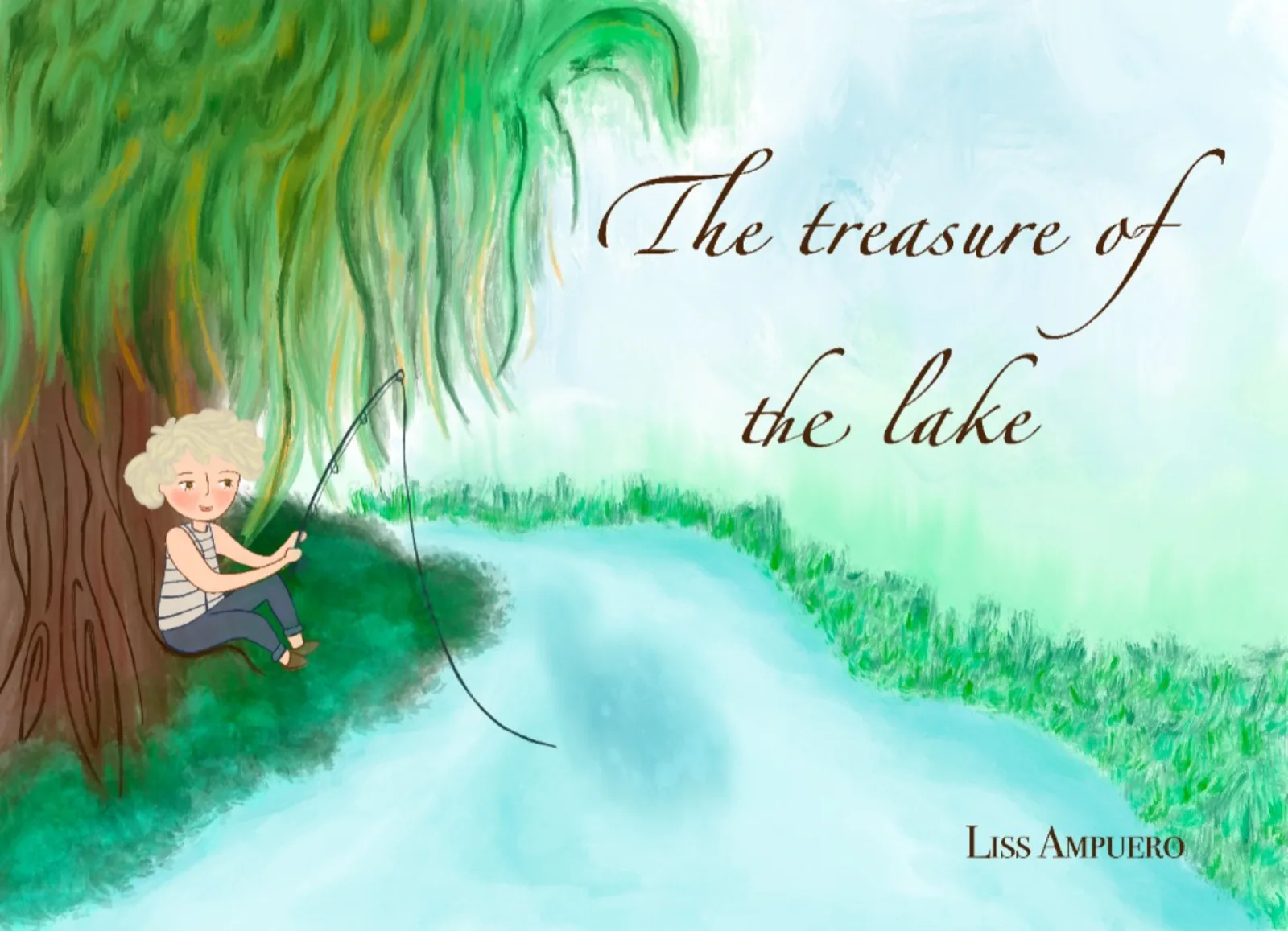 The Treasure of the Lake book cover. Click to enlarge.