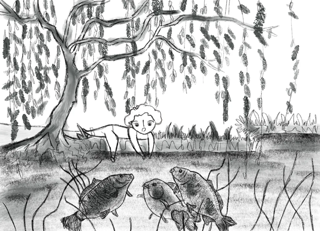 The Treasure of the Lake, page 2.