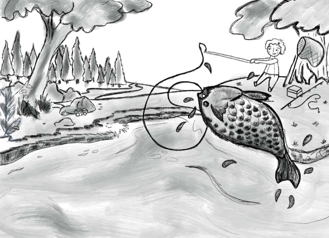 The Treasure of the Lake, page 6.