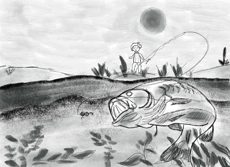 The Treasure of the Lake, page 12.